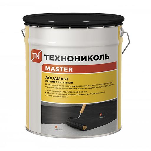 Мастика битумная AquaMast фундамент 18кг фото 1