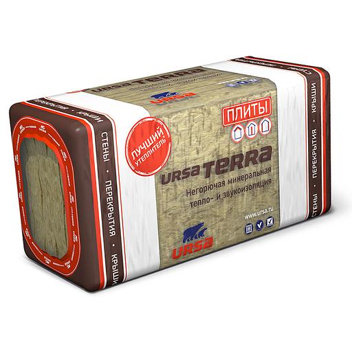 Плита звукоизоляционная URSA 36 PN TERRA Стены и крыши 1250-610-100 3,81м2 фото 1