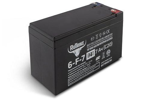 Тяговый аккумулятор RuTrike 6-F-7,5 (12V7,5A/H C20) фото 1