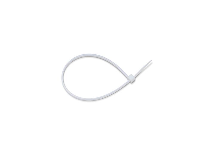 Стяжка нейлоновая, бел. 3*200 mm Ripo (упак. 100 шт.) фото 1