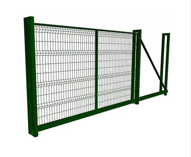 Металлические 3D и 2D ограждения для спортивных площадок фото 1