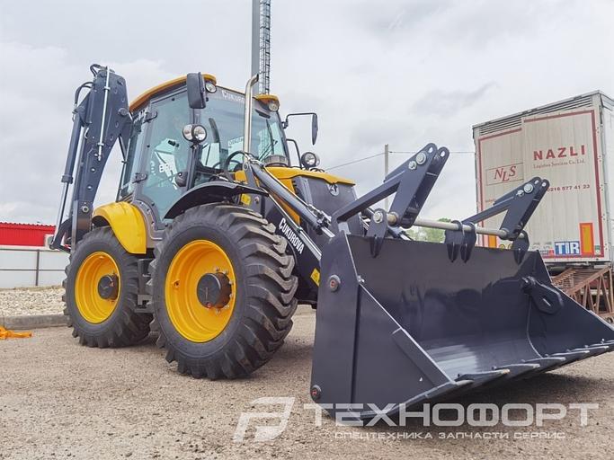 Экскаватор погрузчик Cukurova 888 фото 2