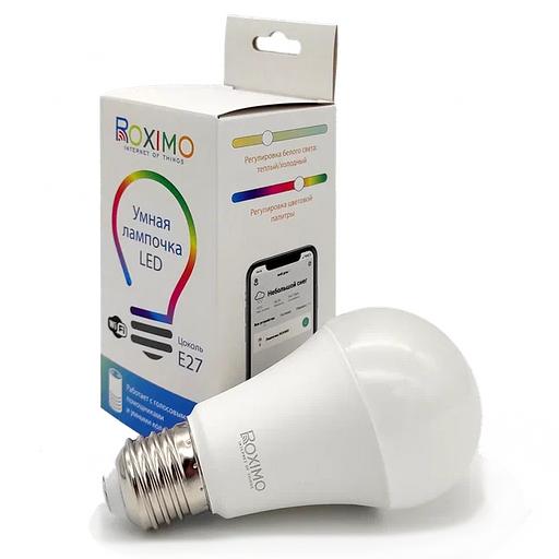 Умная лампочка Roximo BCL2701 с цоколем E27 ОПТ фото 6