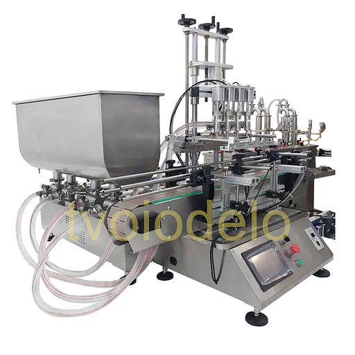 Настольная поршневая машина розлива фото 2