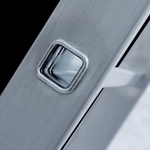 Лестница алюминиевая двухсекционная NV 1220 2×10 ОПТ фото 3