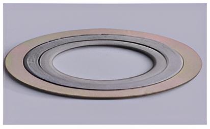 Прокладка СНП (спирально-навитая прокладка) тип Д с внутренним и наружным кольцом, Ø100 мм фото 1