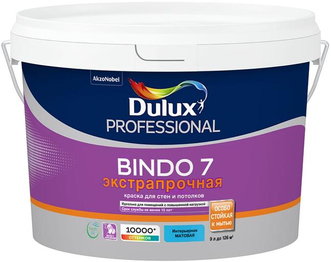 Краска «Dulux Professional Bindo 7» экстра-прочная 9 л. ОПТ фото 1