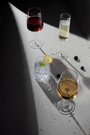 Набор бокалов для вина Billibarri «Lalin» 380 мл, 4 шт ОПТ фото 7