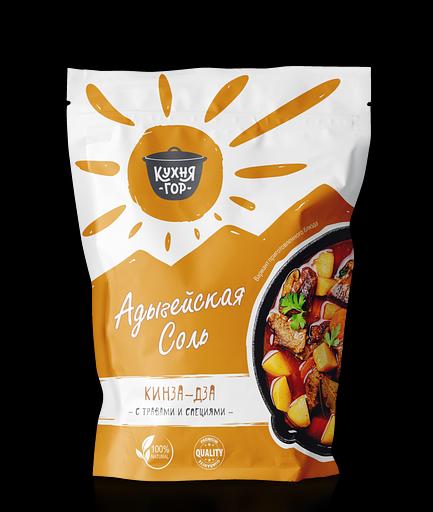 Адыгейская соль «Кинза-дза» 350 г дой пак 20 шт ОПТ фото 1