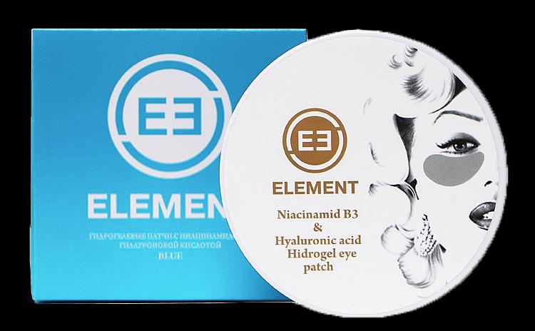 Гидрогелевые патчи с ниацинамидом и гиалуроновой кислотой, для глубокого увлажнения, против морщин с лифтинг эффектом ОПТ фото 1