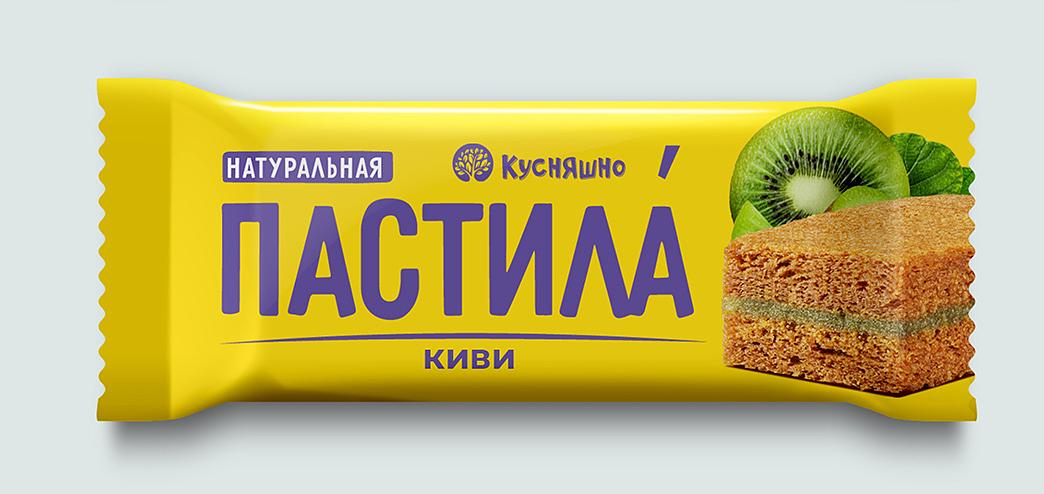 Пастила батончик «Кусняшно» киви 30 г ОПТ фото 1
