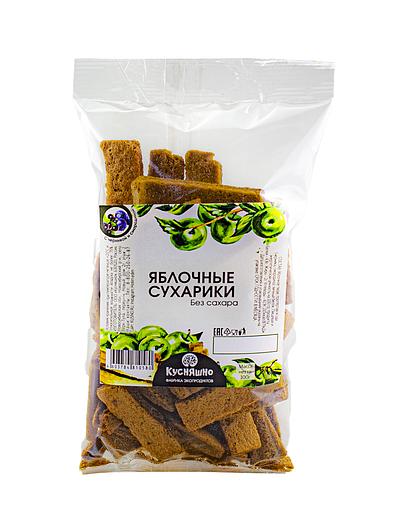 Сухарики без сахара «Кусняшно» с черникой и смородиной 100 г ОПТ фото 1