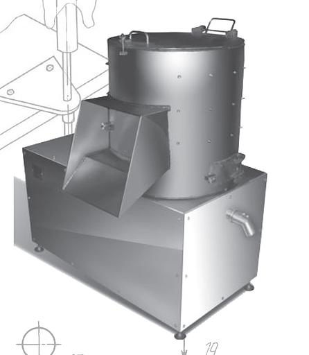 Машина мойки и чистки желудков КРС МРС фото 1