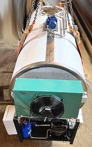 Охладитель молока закрытого типа «Full tank» 3-х дойный 7000л фото 1