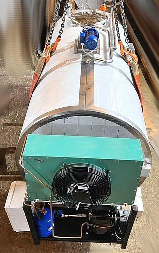 Охладитель молока закрытого типа «Full tank» 3-х дойный 10000л фото 1