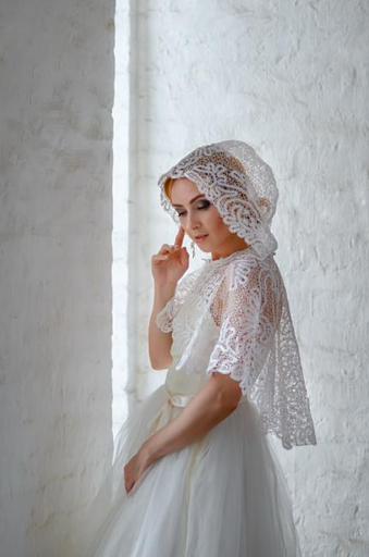 Пелерина «Венчальная» ОПТ фото 1