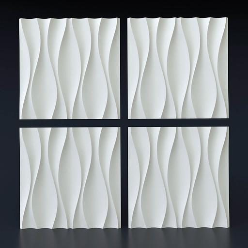 Панель гипсовая 3D стандарт «Кувин Афелия» 500×500 мм фото 4