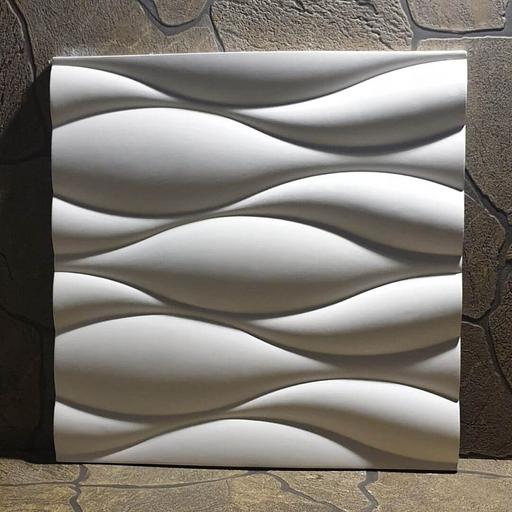 Панель гипсовая 3D стандарт «Кувин выпуклый» 500×500 мм фото 1