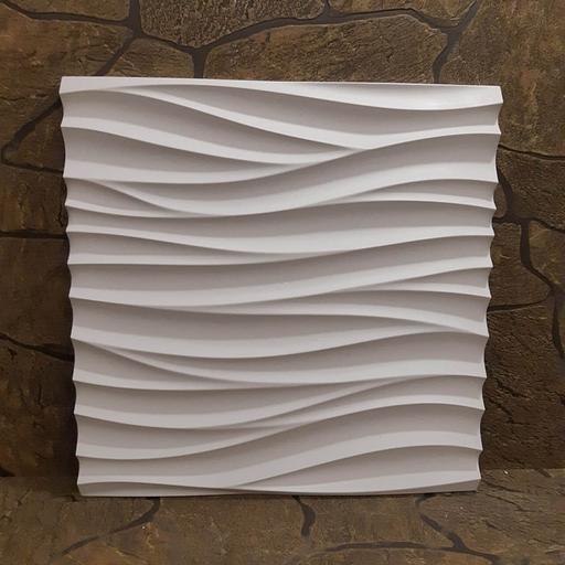 Панель гипсовая 3D премиум «Венецианская волна» 500×500 мм фото 1