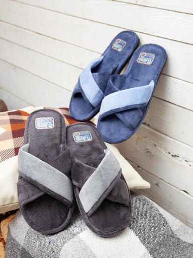 Туфли комнатные мужские А-56-515 открытые ОПТ фото 1