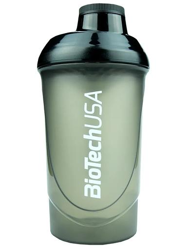 Шейкер Biotech USA WAVE 600 мл черный ОПТ фото 1