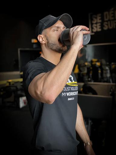 Шейкер Biotech USA WAVE 600 мл черный ОПТ фото 6