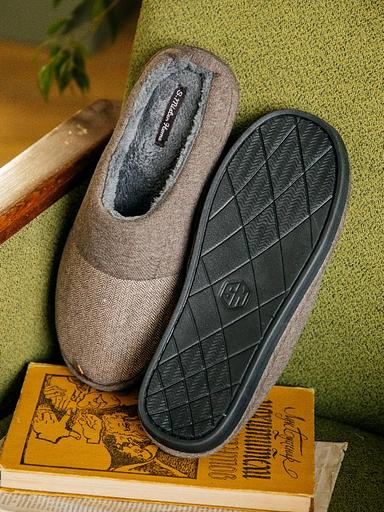 Туфли комнатные мужские 351-257 закрытые ОПТ фото 1