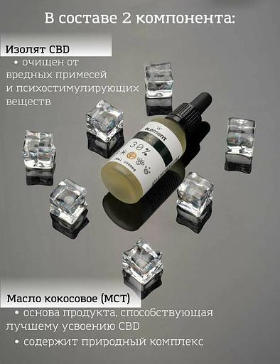 Масло CBD MCT Oil 30%, 9000 мг 30 мл ОПТ фото 3