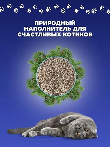 Комкующийся наполнитель для домашних животных Чистый Том из хвойной древесины, 4 кг (10 л) фото 6