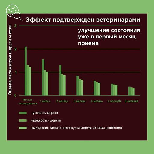 Добавка PETS BIN «Skin and Hair» для кошек фото 10