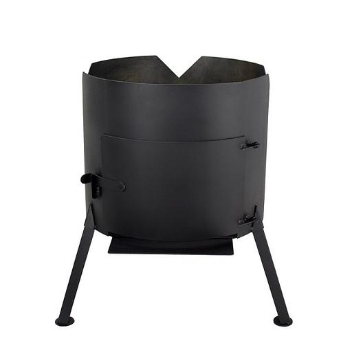 Печь под казан 12-16 л с дверкой (съемные ножки) опт фото 2
