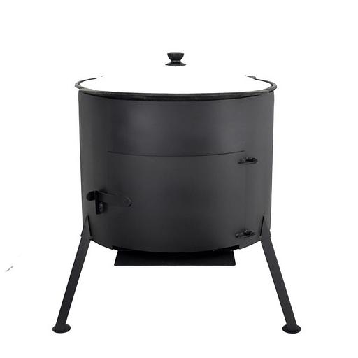 Печь под казан 16-22 л с дверкой (съемные ножки) опт фото 2