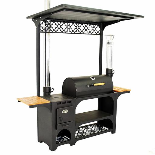 Смокер-гриль «Гурман» с навесом 5 в 1 опт фото 1