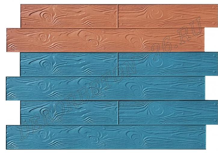 Форма для печатного бетона «Палубная доска» фото 1