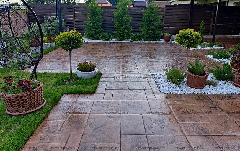 Mold for stamped concrete "Asher Sleight" фото 3