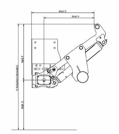 Гидроборт Palfinger МВВ С 750 L/600/12 Вольт 1650x2200 фото 3