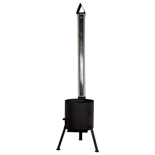 Печь для казанов 6-8 литров с нержавеющим дымоходом опт фото 1