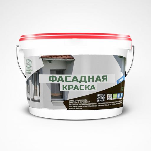 Фасадная краска «Зима» 40 кг. фото 1