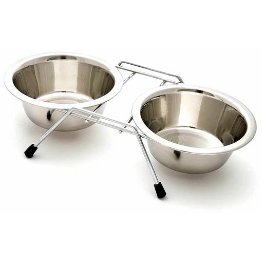 Миска двойная VM-2700 (G), 360 мл ОПТ фото 1