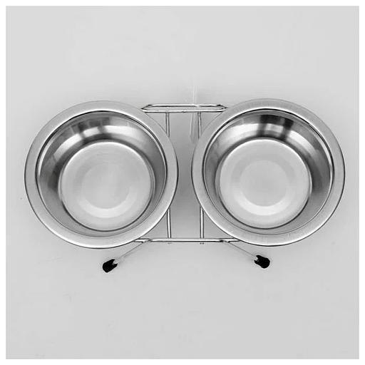 Миска двойная VM-2700 (G), 360 мл ОПТ фото 7