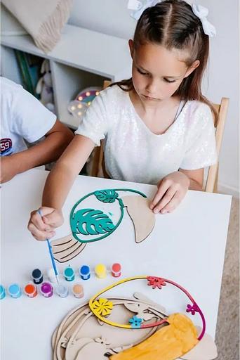 Раскраска антистресс набор для творчества Тукан Art Plywood опт фото 7