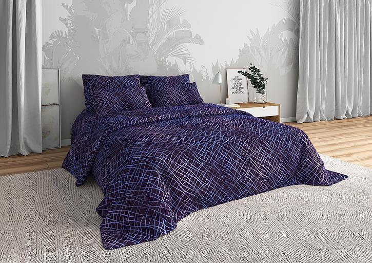 Набивная бязь 100% хлопок «Голограмма» с обработкой «Анти-пиллинг» 2.2×60 м фото 1