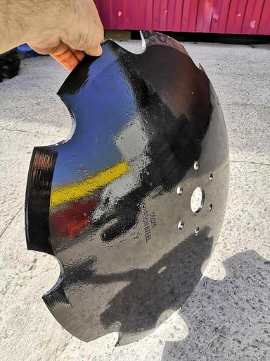 Диск бдм "Ромашка" 560х6 (Carbon Steel) (Black) фото 2