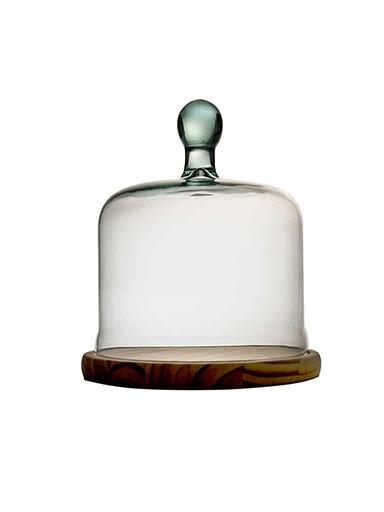 Сырница со стеклянной крышкой San Miguel, 22 см, опт фото 1