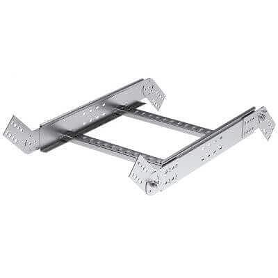 Угол вертикальный шарнирный 50х600, универсальный фото 1