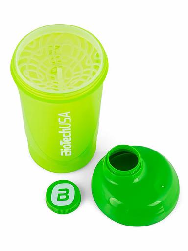 Шейкер Biotech USA WAVE 600 мл зеленый ОПТ фото 3