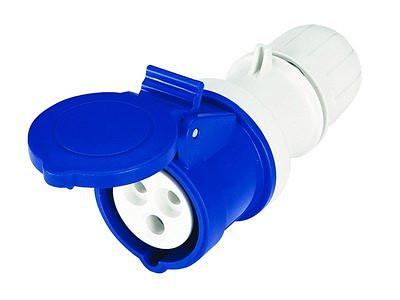 Розетка кабельная с безвинтовыми клеммами IP44 16A 3P+E+N 400В фото 1