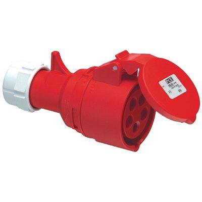 Розетка кабельная IP44 32A 3P+E+N 400V фото 1