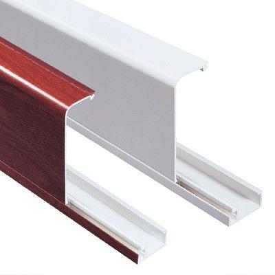 Короб плинтусный 100х40 мм белый фото 1