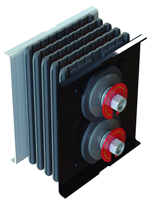 Соединительная секция, Al=1600A, Cu=2000A, B160, 3P+N+Fe фото 1